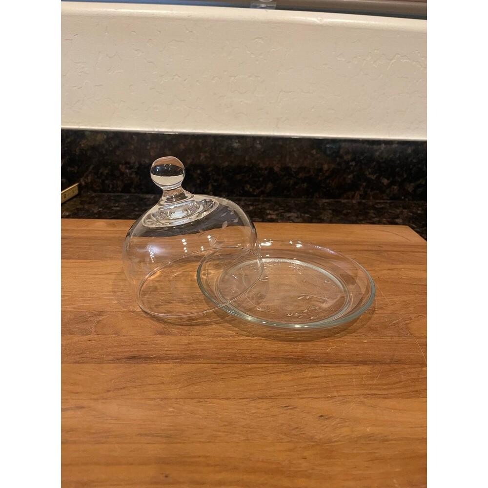 Princess house heritage butter dish